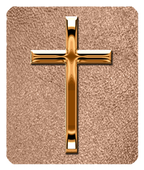 Copper Single Cross Shimmer Bronze